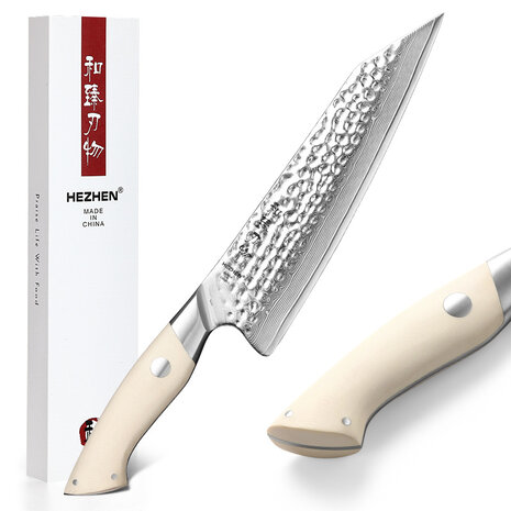 Hezhen Damascus Koksmes - B38H Elegant series Hezhen Damascus Koksmes - B38H Elegant series