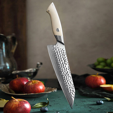 Hezhen Damascus Koksmes - B38H Elegant series Hezhen Damascus Koksmes - B38H Elegant series
