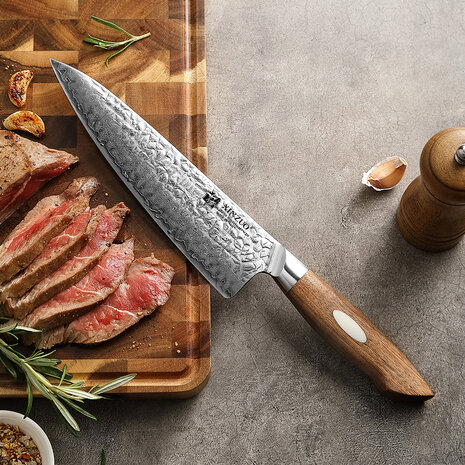 XinZuo Damascus Koksmes - B46W Jiang series XinZuo Damascus Koksmes - B46W Jiang series