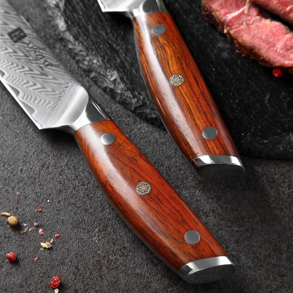 XinZuo Damascus Steakmes - B27 Yi series XinZuo Damascus Steakmes - B27 Yi series