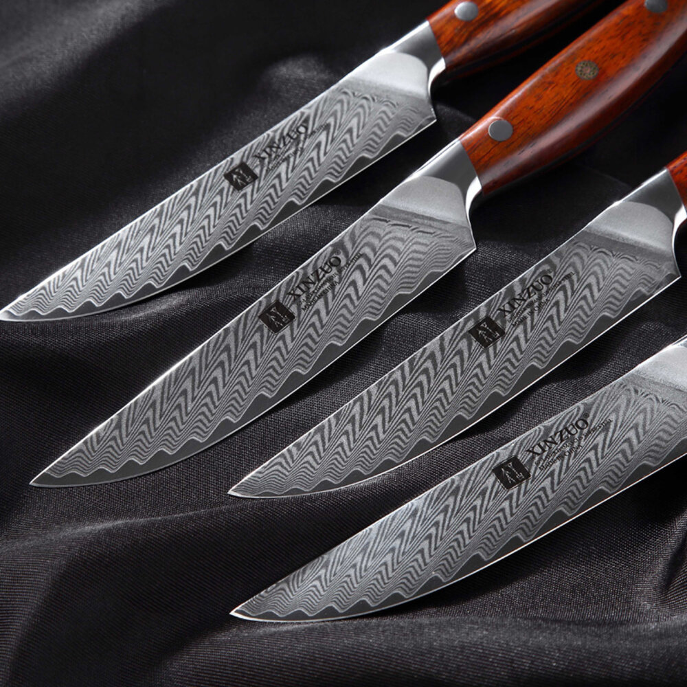 XinZuo Damascus Steakmes - B27 Yi series XinZuo Damascus Steakmes - B27 Yi series