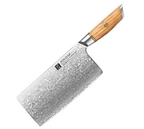 XinZuo Damascus Chinese Cleaver (B37 series) XinZuo Damascus Chinese Cleaver (B37 series)
