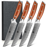 XinZuo Damascus Steakmessen (4) (B27 series) XinZuo Damascus Steakmessen (4) (B27 series)