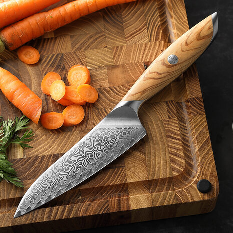 Hezhen Damascus Groentemes - X01 Flagship series Hezhen Damascus Groentemes - X01 Flagship series