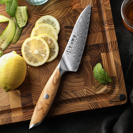 Hezhen Damascus Groentemes - X01 Flagship series Hezhen Damascus Groentemes - X01 Flagship series