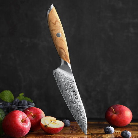 Hezhen Damascus Groentemes - X01 Flagship series Hezhen Damascus Groentemes - X01 Flagship series