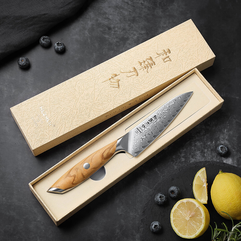 Hezhen Damascus Groentemes - X01 Flagship series Hezhen Damascus Groentemes - X01 Flagship series