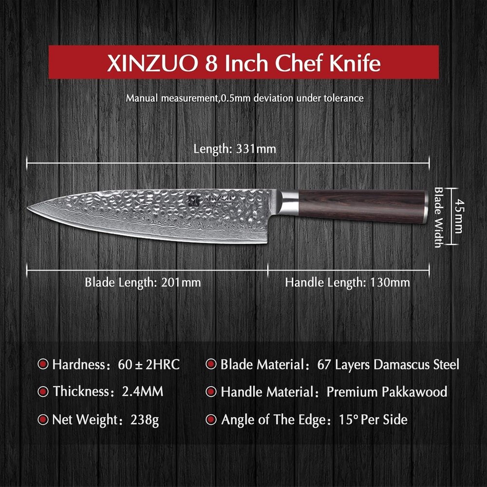 XinZuo Damascus Koksmes - B1H He series XinZuo Damascus Koksmes - B1H He series