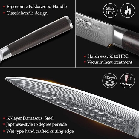 XinZuo Damascus Groentemes - B1H He series XinZuo Damascus Groentemes - B1H He series