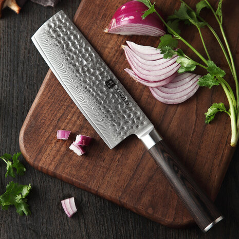 XinZuo Damascus Nakiri mes - B1H He series