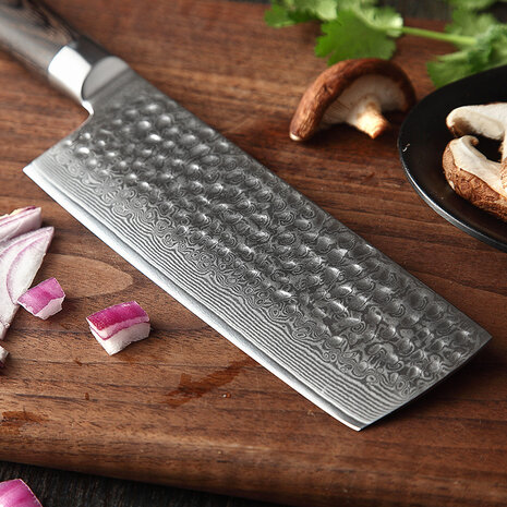XinZuo Damascus Nakiri mes - B1H He series