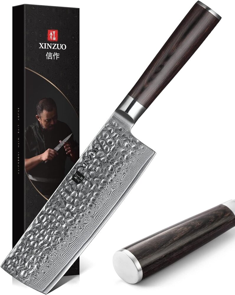 XinZuo Damascus Nakiri mes - B1H He series