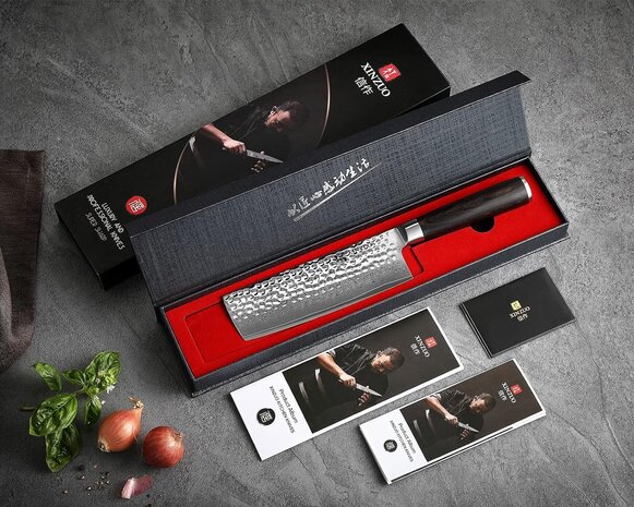 XinZuo Damascus Nakiri mes - B1H He series