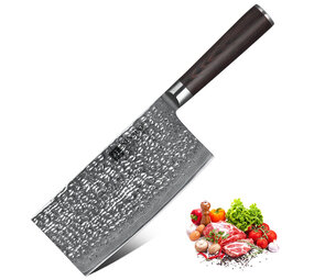 XinZuo Damascus Chinese Cleaver (B1H series)