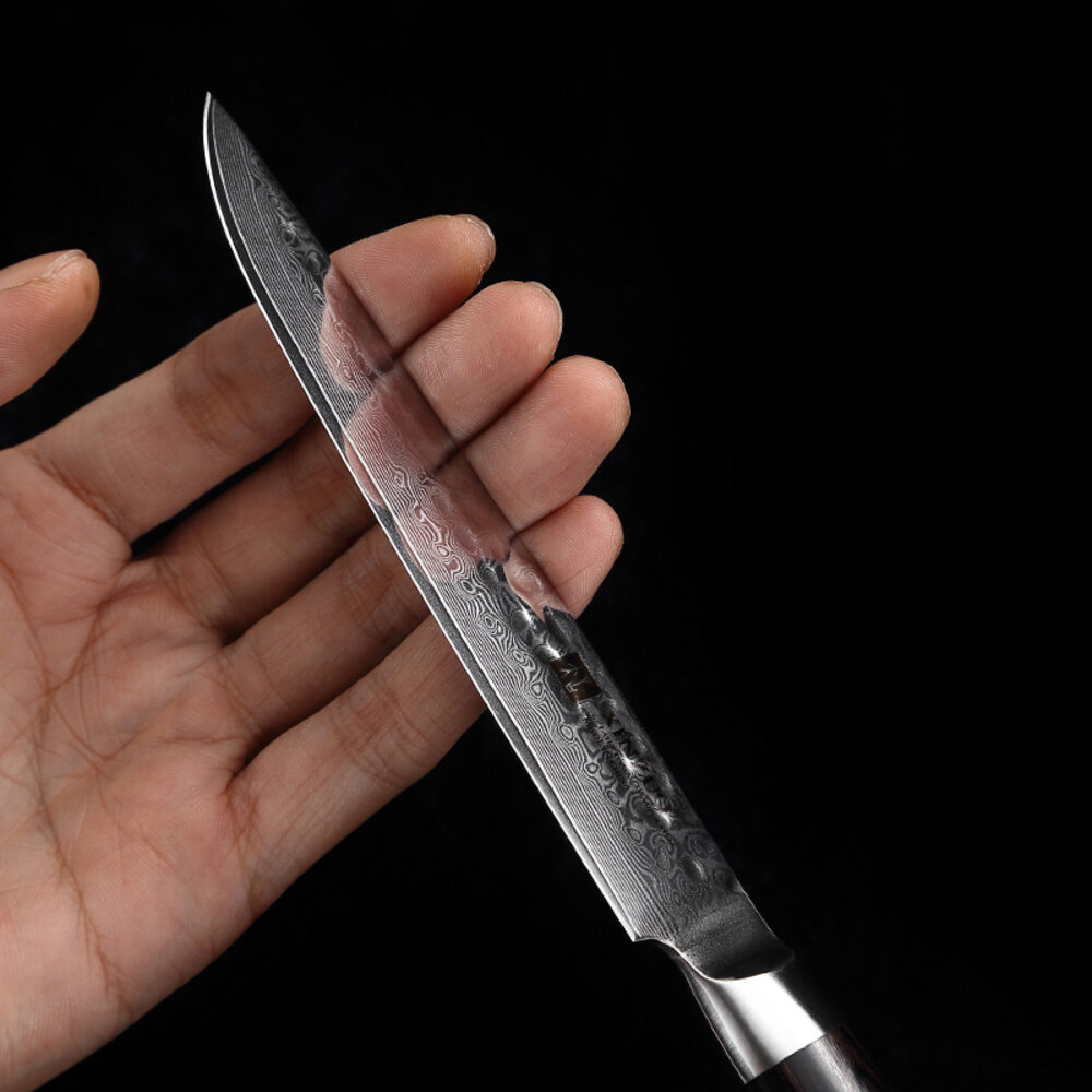 XinZuo Damascus Steakmes - B1H He series XinZuo Damascus Steakmes - B1H He series