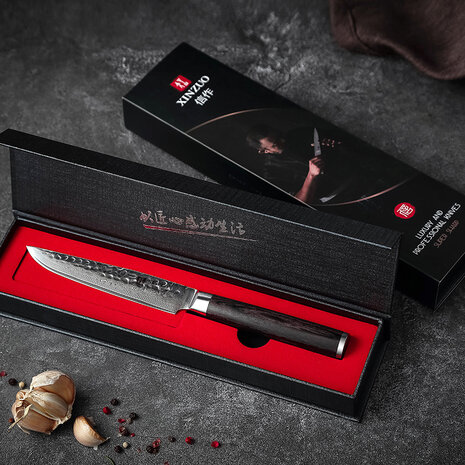 XinZuo Damascus Steakmes - B1H He series XinZuo Damascus Steakmes - B1H He series