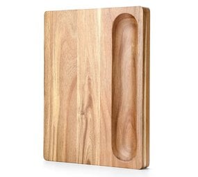 XinZuo Snijplank Acaciahout met groentekuil en sapgeul