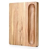 XinZuo Snijplank Acaciahout 41x31x3.8cm met groentekuil en sapgeul