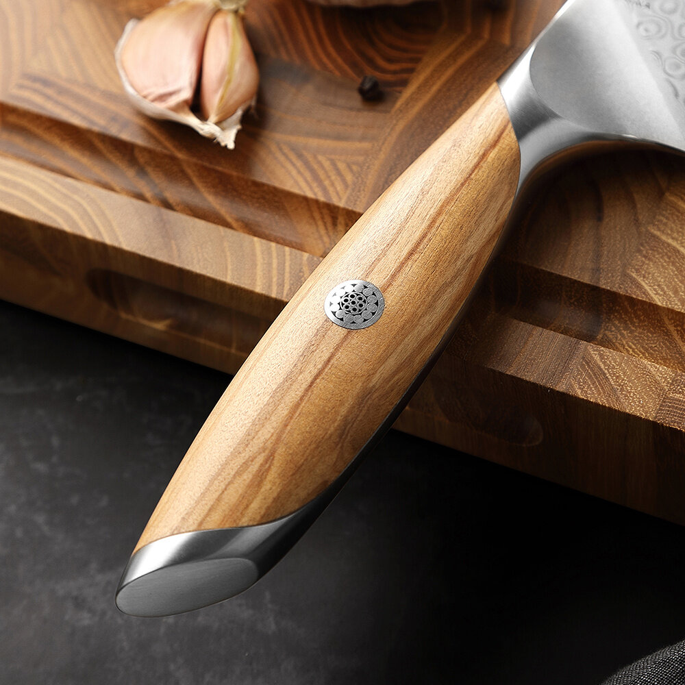 Hezhen Damascus Messenset 6-delig - X01 Flagship series Hezhen Damascus Messenset 6-delig - X01 Flagship series