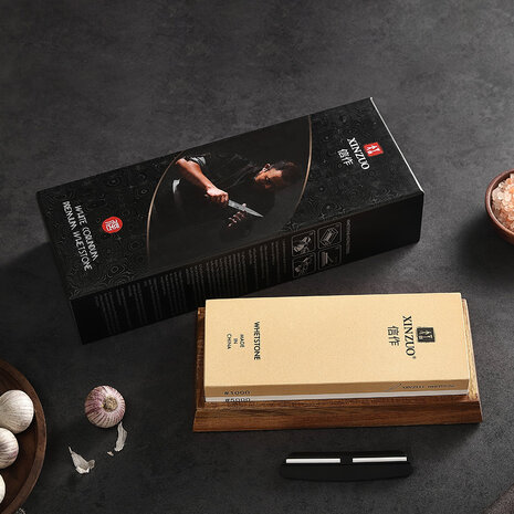 XinZuo Professionele slijpsteen  (Korund) - Dubbelzijdige korrel  1000/5000 - L