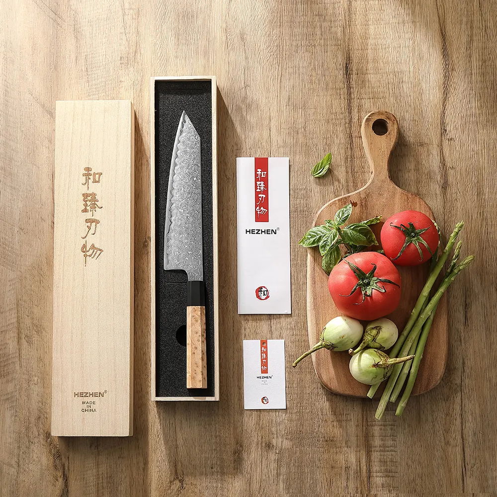 Hezhen Blue 2 Damascus Bunkames (PM8B series)