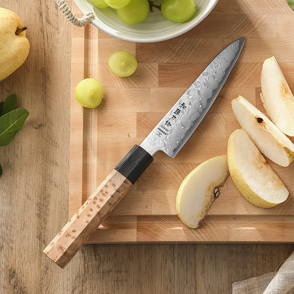 Hezhen Blue 2 Damascus Groentemes (PM8B series)