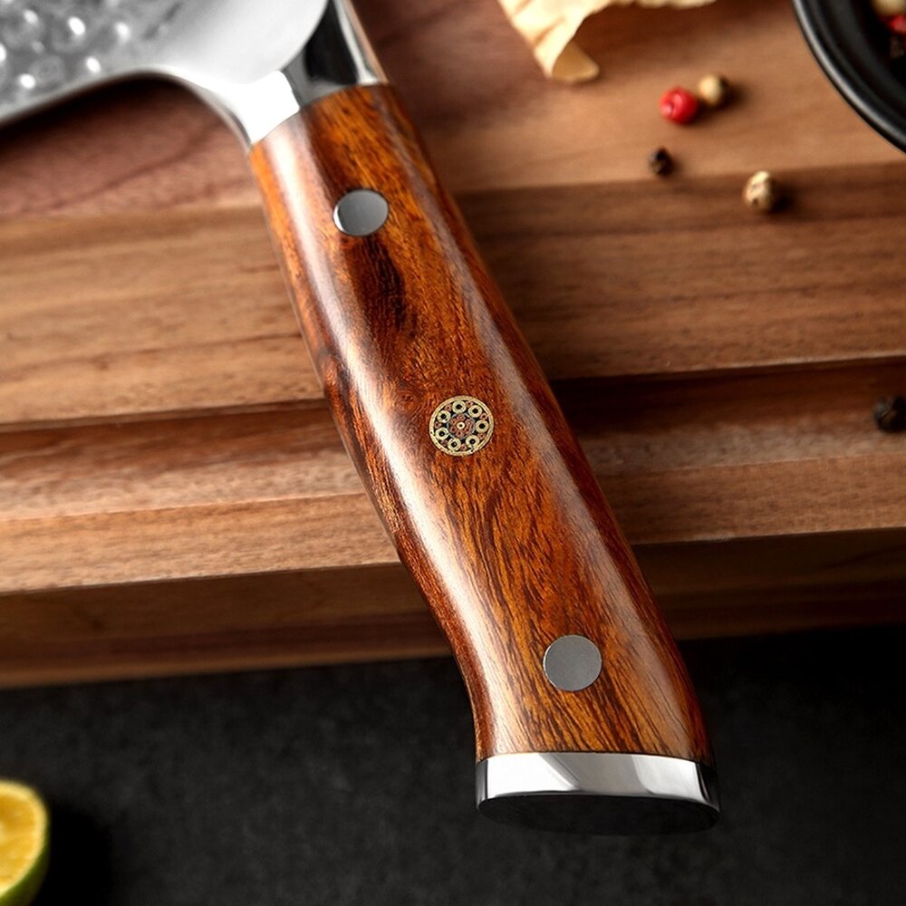 XinZuo Damascus Cleaver (Chinees koksmes)  - B13D Yu series