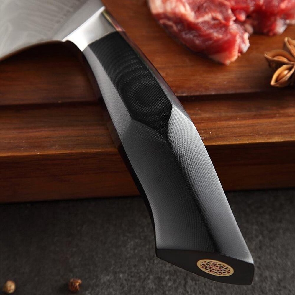 XinZuo Damascus Cleaver (Chinees koksmes)  - B32 Feng series XinZuo Damascus Cleaver (Chinees koksmes)  - B32 Feng series