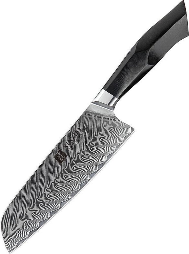 XinZuo Damascus Santokumes - B32 Feng series XinZuo Damascus Santokumes - B32 Feng series