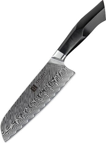 XinZuo Damascus Santokumes - B32 Feng series XinZuo Damascus Santokumes - B32 Feng series