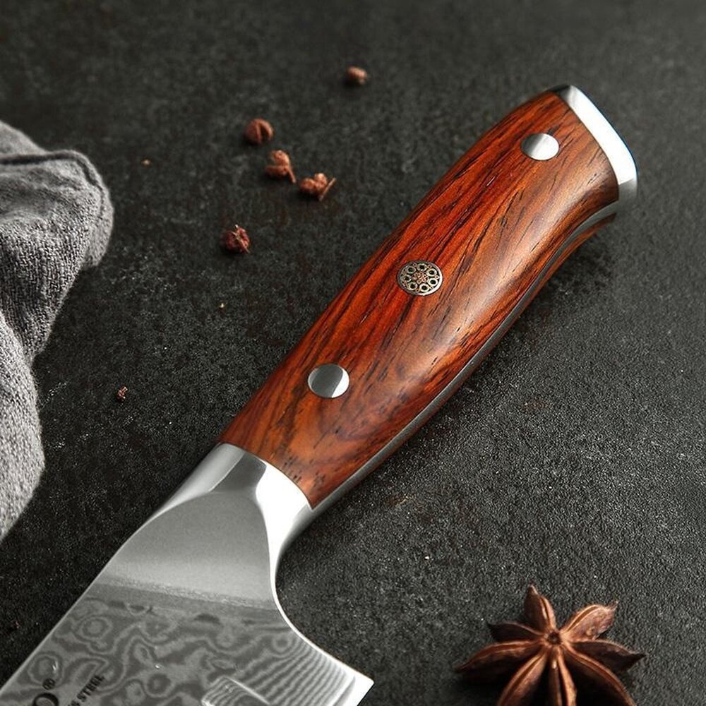 XinZuo Damascus messenset 3-delig - B13R Yu series XinZuo Damascus messenset 3-delig - B13R Yu series
