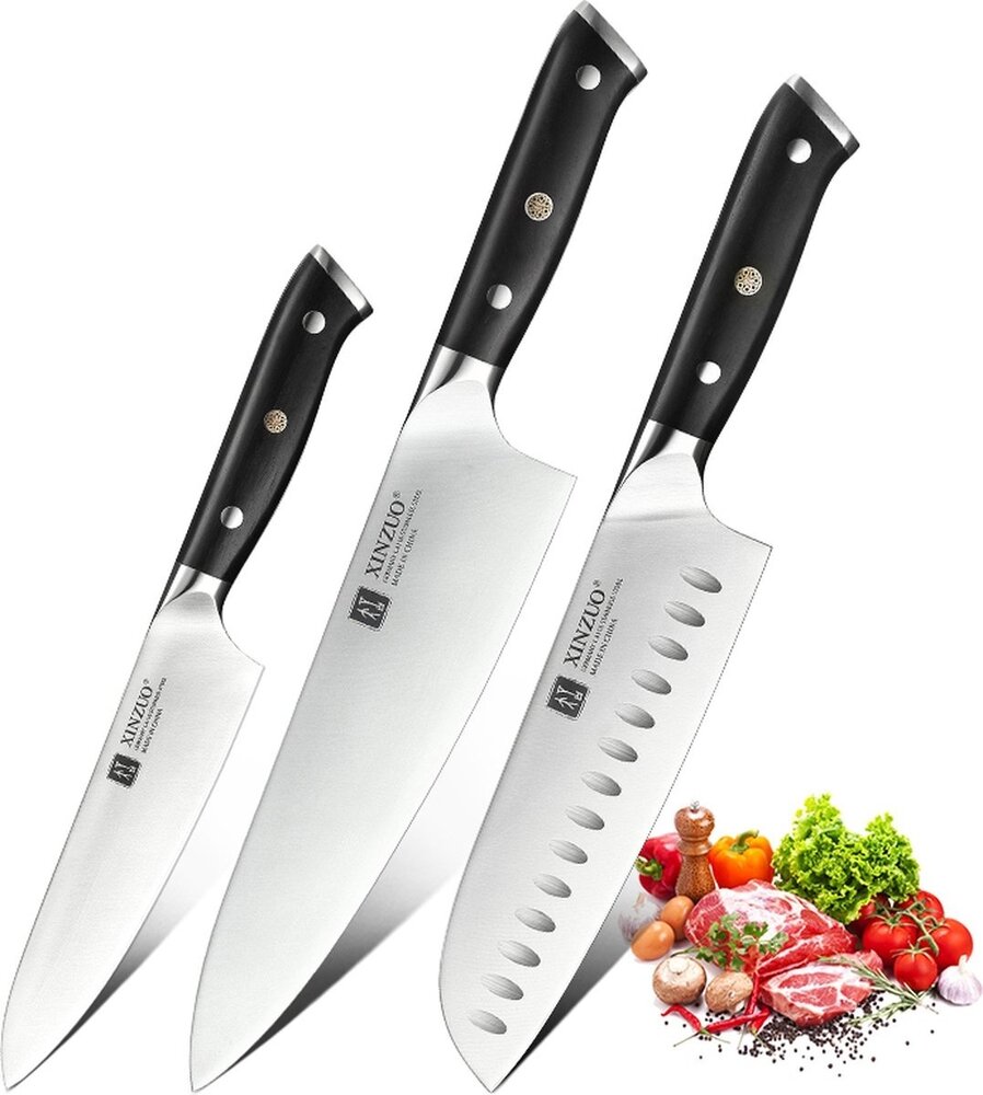 XinZuo RVS messenset 3-delig - B13S Yu series