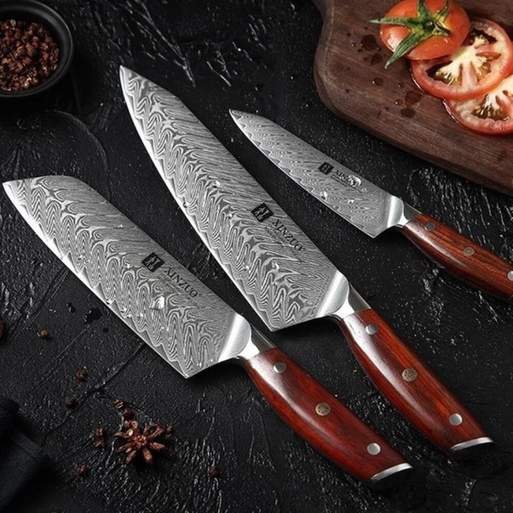 XinZuo Damascus messenset 3-delig - B27 Yi series