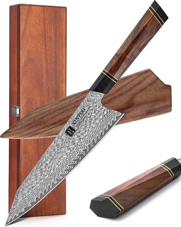 XinZuo Damascus Koksmes - F2 Zhen series XinZuo Damascus Koksmes - F2 Zhen series