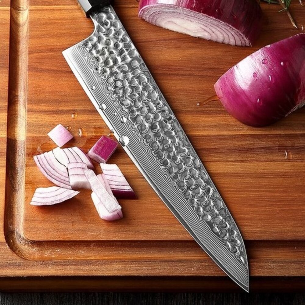 XinZuo Damascus messenset 4-delig - PM8 Zhen series XinZuo Damascus messenset 4-delig - PM8 Zhen series