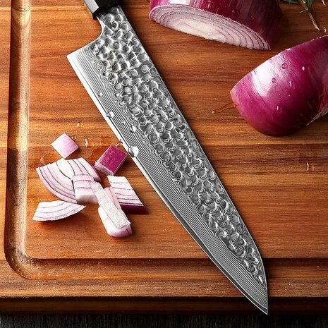 XinZuo Damascus messenset 4-delig - PM8 Zhen series XinZuo Damascus messenset 4-delig - PM8 Zhen series