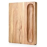 XinZuo Snijplank Acaciahout 41x31x3.8cm met groentekuil en sapgeul
