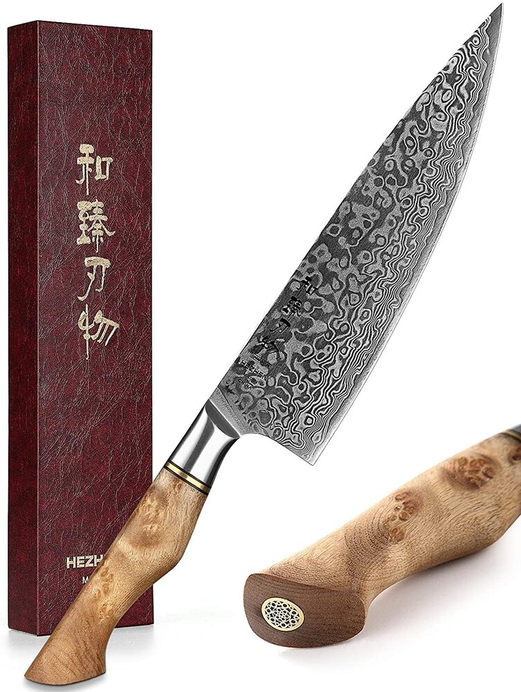 Hezhen Damascus Koksmes - B30 Master series Hezhen Damascus Koksmes - B30 Master series
