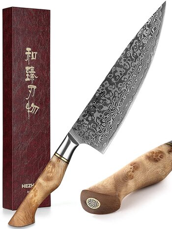 Hezhen Damascus Koksmes - B30 Master series Hezhen Damascus Koksmes - B30 Master series