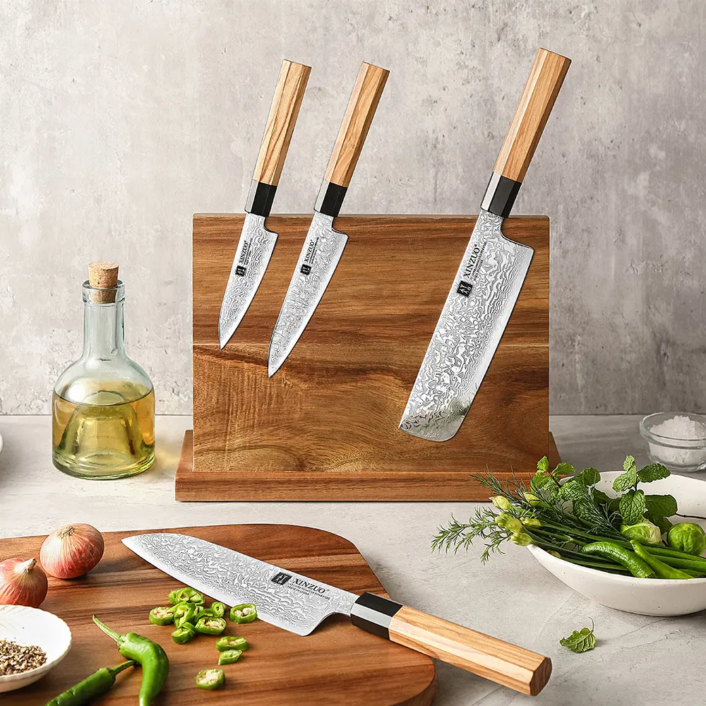 XinZuo Damascus Messenset 5-delig (PM8O series)