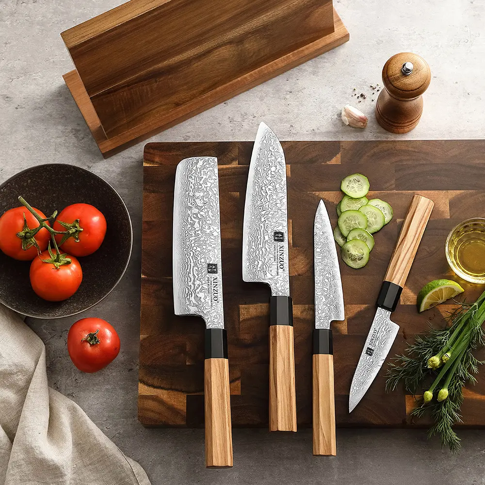 XinZuo Damascus Messenset 5-delig (PM8O series)