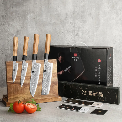 XinZuo Damascus Messenset 5-delig (PM8O series)