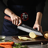 Hezhen Composietstalen Bunka mes 24cm - PM8S Retro series Hezhen Composietstalen Bunka mes 24cm - PM8S Retro series