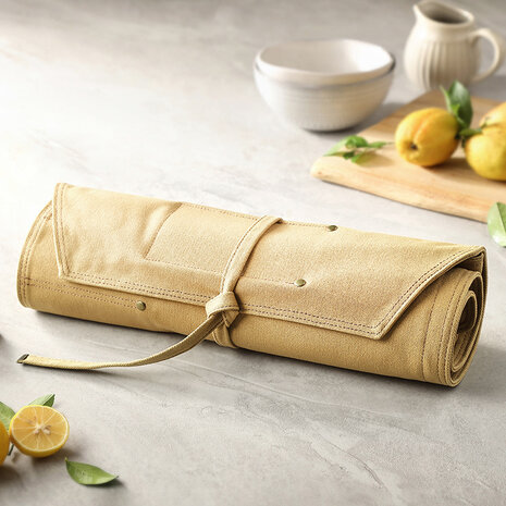 Hezhen Messentas canvas - Geel