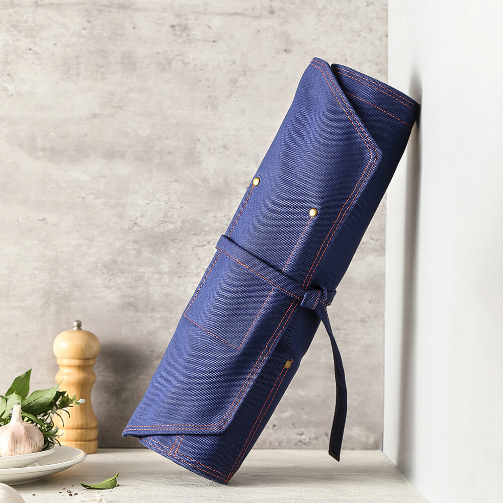 Hezhen Messentas canvas - Blauw