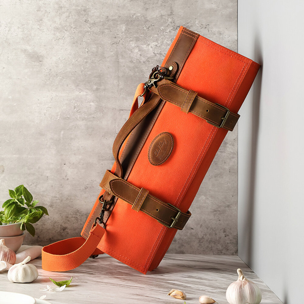 XinZuo Messentas canvas/leer - Oranje XinZuo Messentas canvas/leer - Oranje