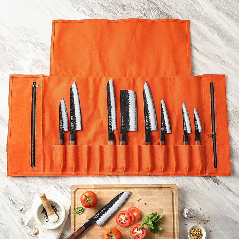 XinZuo Messentas canvas/leer - Oranje XinZuo Messentas canvas/leer - Oranje