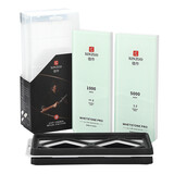 XinZuo Professionele Slijpstenen Set met 2 stenen (Korund & Glas) - 1000/5000 - L XinZuo Professionele Slijpstenen Set met 2 stenen (Korund & Glas) - 1000/5000 - L