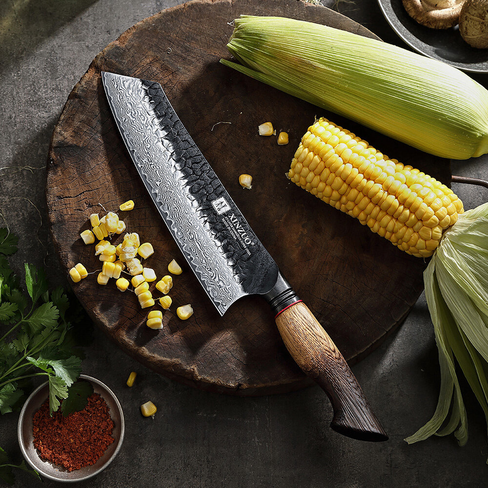 XinZuo Damascus Koksmes Bunka - X06 Mo Series XinZuo Damascus Koksmes Bunka - X06 Mo Series