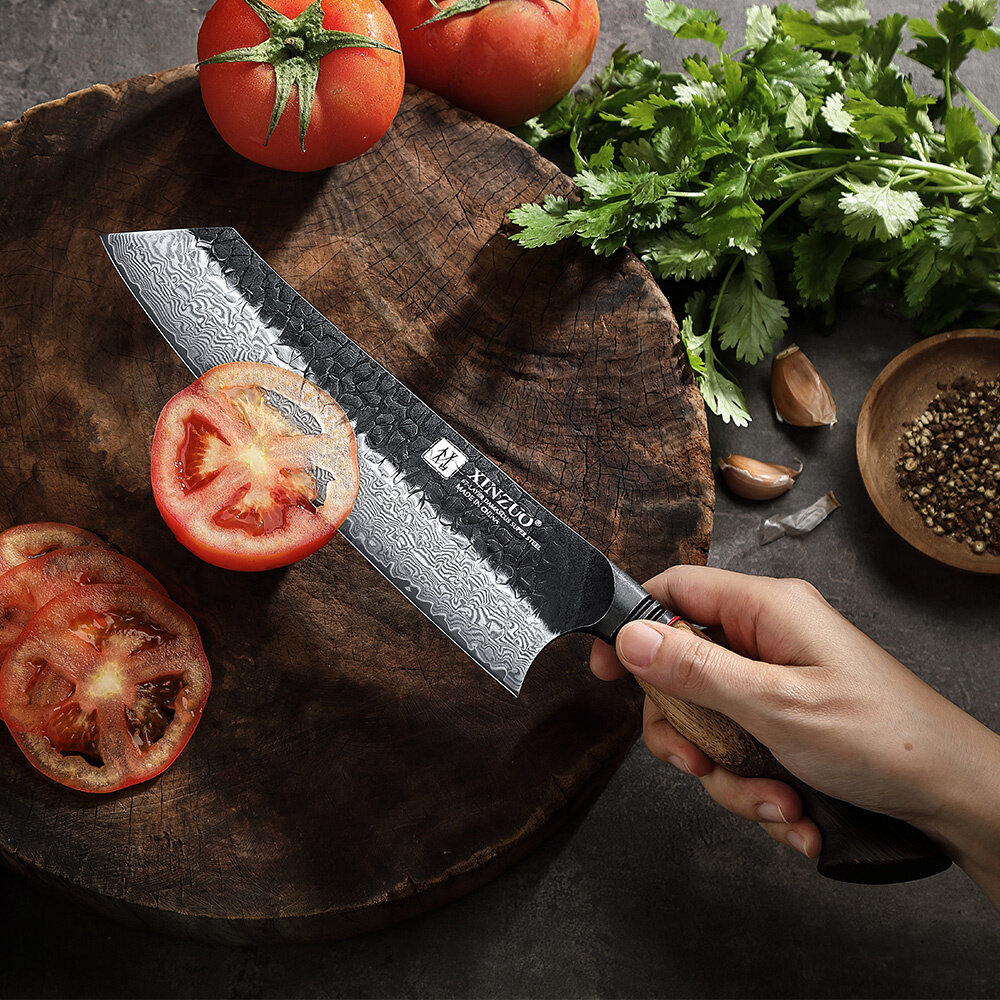 XinZuo Damascus Koksmes Bunka - X06 Mo Series XinZuo Damascus Koksmes Bunka - X06 Mo Series